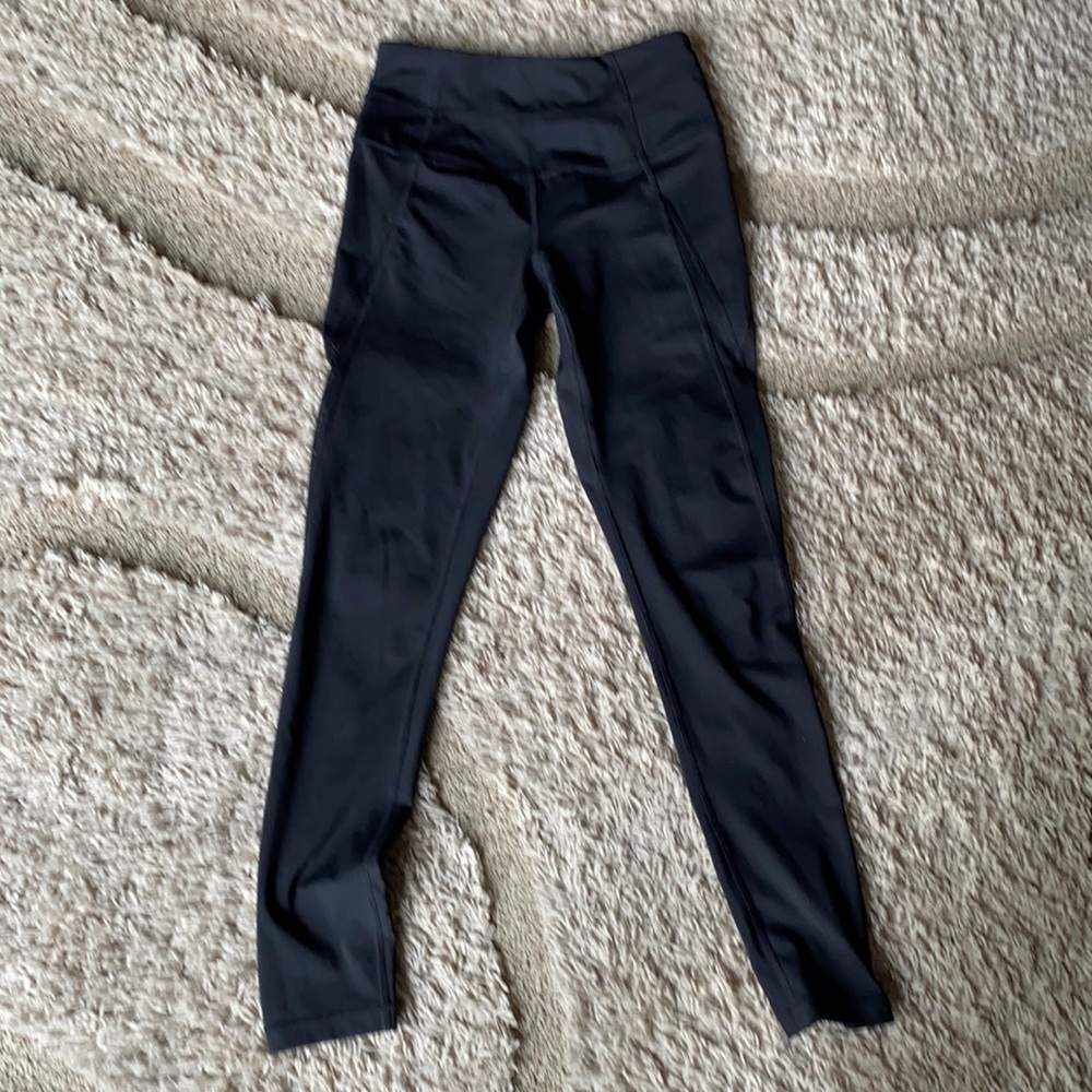 Zella yoga pants with mesh sides